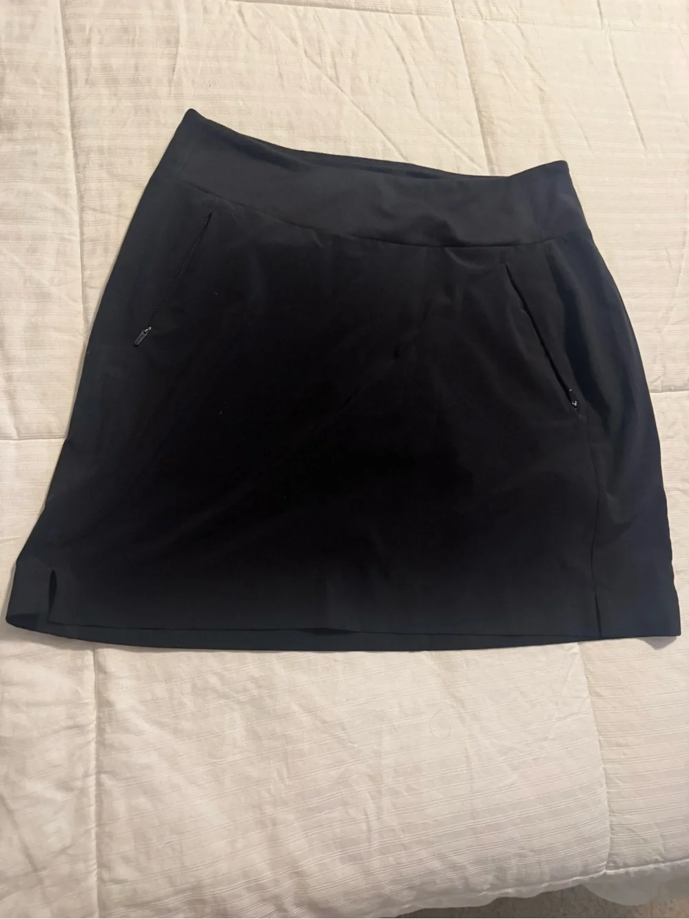 Athleta Black Skort with Smooth Waistband